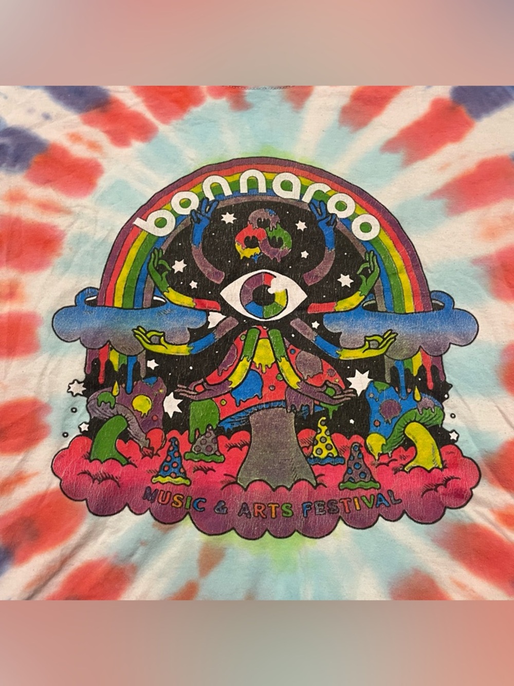 2023 Bonnaroo Music & Arts Festival Concert T-Shirt Foo Fighters, Kendrick Lamar - Picture 3 of 7